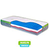 Materasso singolo lattice e memory - modello Marilyn