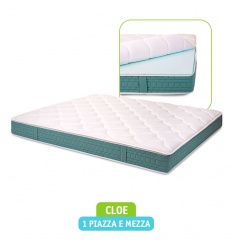 Materasso Una Piazza E Mezza 120x200 Cm In Schiuma Memoria - Doppia Faccia H3/H4, 7 Zone Comfort, Rivestimento Lavabile