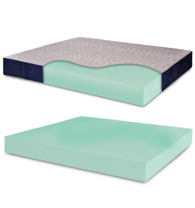 Materasso rigido singolo in poliuretano ad alta densità